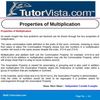 Properties of Multiplication