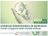 Energie rinnovabili: Opportunità in romania