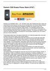 Pantech C520 Breeze Phone, Black (AT&T)