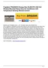 Frigidaire FRA256SV2 Energy Star 25,000 BTU 230-Volt Window-Mounted Heavy-Duty Air Conditioner with Temperature...
