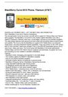 BlackBerry Curve 8310 Phone, Titanium (AT&T)