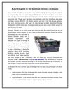 A perfect guide to the best tape recovery strategies