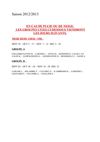 En cas de pluie ou de neige - Groupes du mercredi