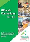Offre de formations 2012 - 2013 de la Chambre d'agriculture Savoie Mont-Blanc