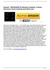 Summit : SINC424220 23 Induction Cooktop, 4 Zones, Electronic Touch Controls and Child Lock