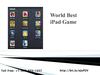 Excellent Resolution iPad Game & Development Tools