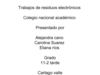 trabajo quimica sena