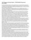 The Pregnancy Miracle Report - SURPRISING Experience RELEASED