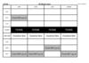 Planning semaine du CDI