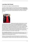 Long Sleeve Red Dresses
