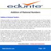 Addition of Rational Numbers 