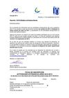 Actividades extraescolares - SEC 2012-2013