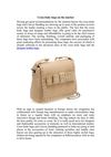Cross-body bags on the market
