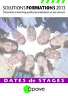 Solutions Formation Apave 2013 - Dates de Stages