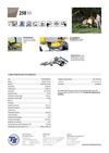 Technischse Kenmerken - 250M / TS INDUSTRIE