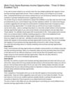 Work From Home Business Income Opportunities - Three Or More Excellent Tip S