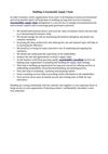 Building A Sustainable Supply Chain