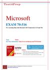 Download Free 70-516 Exam Questions & Answers | Free Demo