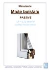 Fenêtres mixte Bois Alu passive