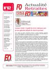 FO ACTU RETRAITES_N°62_3ème trimestre 2012_version mail