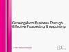 Effective Prospecting and Appointing