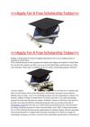 Finding A Scholarship Or Grant For Higher Education In US