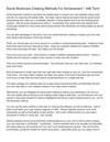 Social Bookmark Creating Methods For Achievement _ 446 Term S