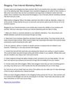 Blogging_ Free Internet Marketing Method