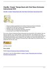Vita-Mix “Create” Recipe Book with Chef Steve Schimoler Instructional DVD
