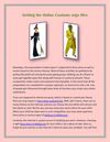 Getting the Online Costume wigs Hire