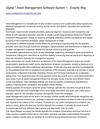 Digital _ Asset Management Software System 1 . Exactly May