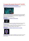KurzweilAI.net Daily Newsletter‏ / À propos des projets Kurzweil Sociétés