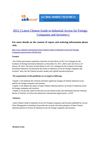 2012 || Latest Chinese Guide to Industrial Access for Foreign Companies and Investors ||