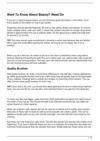 Want To Know About Beauty? Read On