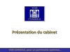 Présentation du cabinet VDB CONSEILS 1