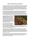 Tips For A Job With Heavy Duty Machines