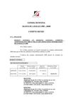 Compte-rendu du 3 juillet 2009