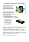 Ensure Business Leverages With Android Software Development