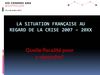 La Situation Française face à la crise - Quelle fiscalité pour y répondre