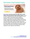 Duke Brothers Carpet Cleaning Company