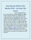 Starting Up Online Flea Market USA – Get Into The Game