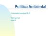 politica ambiental 