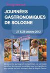 Programme Journées Gastronomiques de Sologne 2012