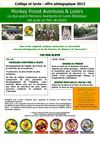MONKEY FOREST- Collège et lycée 2013