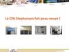 Le CFA Stephenson change son affichage interne !
