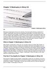 Chapter 13 Bankruptcy in Gilroy CA