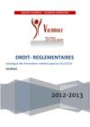 Catalogue Droit-Droit du Travail