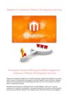 Perception System offering Incredible Magento Ecommerce Website Development Services
