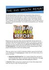 how to stop bad breath - get rid of bad breath - treatment for bad breath 