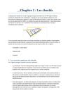 Chapitre 2 de Bio animale 2A